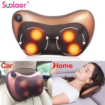 Electric infrared outlet pillow massager