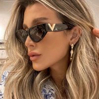 ✘▼ Retro Cat Eyt Sunglasses Women 2023 Vintage Fashion Brand Designer V Sun Glasses Ladies Female Eyewear UV400 gafas de sol mujer