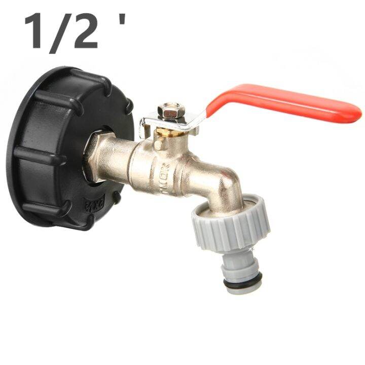 ibc-tank-adapter-s60x6-1-2-garden-hose-faucet-water-tank-hose-connector-3-4-garden-tap-replacement-connector-fitting-valve-plumbing-valves