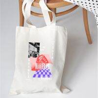 【CW】 Design Canvas Printing Tote Shoulder for Ladies Shopper