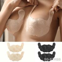 1Pair Black Beige Lace Invisible Chest Paste U Shape Sexy Women Adhesive Push Up Nipple Cover Pads Breast Lift Up Bra Sticker