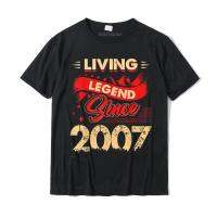 Living Legend ตั้งแต่ปี2007 11th วันเกิดเสื้อ Cool Tops T เสื้อสำหรับชายใหม่ล่าสุดผ้าฝ้ายฟิตเนสแน่น T เสื้อคุณภาพสูง T-Shirt