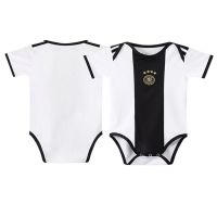 shot goods High Quality 2022 World Cup Baby Kits Germany Home Baby Romper Jersey Football Jersey Boys Girls Soccer Clothing Newborn Bodysuits Shirt