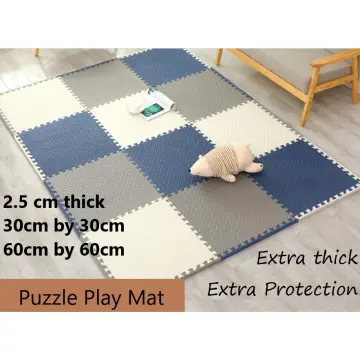 60*60cm Puzzle Mat 2.5cm Thick Baby Mat Foam Soft Floor For Children Room  Decor Kids Crawling Carpet Anti-slip Pad Play Mat Toys