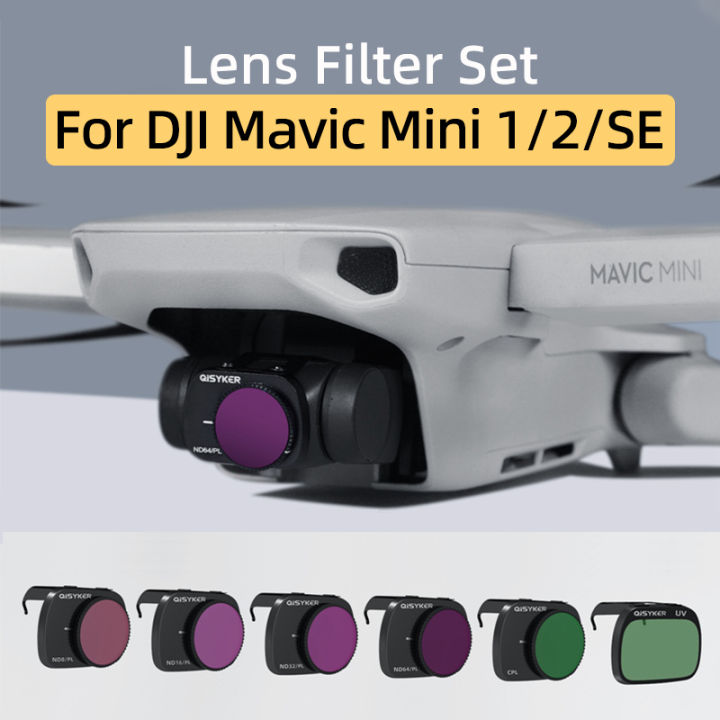 สำหรับ-dji-mini-2-semavic-mini-กล้องเลนส์กรอง-nd8163264pl-ชุด-uv-cpl-ชุดกรอง-optical-glass-filter-อุปกรณ์เสริม
