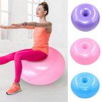 （A New Well Sell ） 50ซม. Donut YogaFitness Pilates Donut BalanceGym การออกกำลังกาย Inflatable Balance Fitnessfor Home Gym