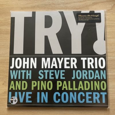 แผ่นเสียง John Mayer Trio – Try! ,Music On Vinyl ,2 x Vinyl, LP, Album, Reissue, 180g แผ่นเสียงมือหนึ่ง