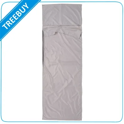 TOMSHOO 70*210CM Outdoor Travel Camping Hiking Polyester Pongee Healthy Sleeping Bag Liner with Pillowcase Portable Lightweight Business Trip Hotel