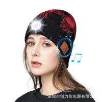 2022 New Wireless Bluetooth-compatible Hat Binaral Stereo Headphone LED Night Lighting Earphone Headset Sports Music Hat Fashion