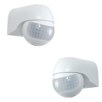 【CW】┅  IP44 180 degree Adjustable Outdoor Lighting Infrared PIR Sensor switch Wall mountAutomatic light