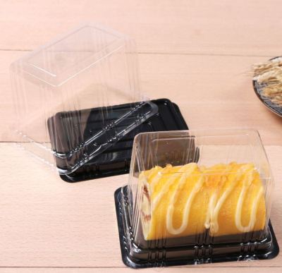 กล่องใส่เค้ก กล่องใส่ขนม กล่องเบเกอรี่ทรงสูง รหัส A01 (แพ็ค 50ชุด)