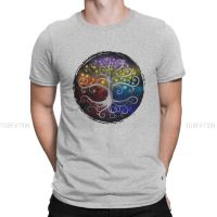 Tree Of Life Silver Swirl Classic Graphic Tshirt Viking Creative Tops Leisure T Shirt Men