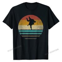 R Vintage Sunset Jiu Jitsu Silhouette น่ารักตลกของขวัญเสื้อยืดพิมพ์ผู้ชายเสื้อยืดน่ารักผ้าฝ้ายเสื้อออกแบบเสื้อยืดคุณภาพสูง