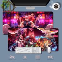 XL Custom Gaming Mouse Pad Demon Slayer season 2 Mouse Pad - Extra Large Anti-Slip Office Gaming Long Mousepad