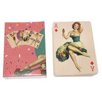 PinUp เซ็กซี่สวยเลดี้น่ารักสาวเกม55การ์ดทั้งหมดที่แตกต่างกัน VINTAGE R CLASSIC Collection โป๊กเกอร์เล่นไพ่ อื่นๆ Organizer
