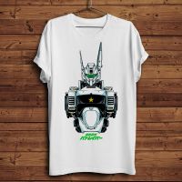 Mobile Police Patlabor Funny Japan Anime T Shirt Men White Homme Cool Manga Tshirt