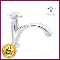 ก๊อกอ่างล้างหน้าเดี่ยว KARAT SW10-50 สีโครมBASIN FAUCET KARAT SW10-50 **ด่วน สินค้าเหลือไม่เยอะ**