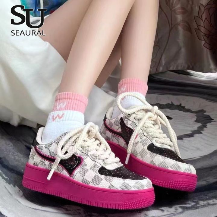 seaural-รองเท้าผู้หญิง-รองเท้ากีฬาลำลองสไตล์เกาหลี-kasut-perempuan-murah-dan-cantik-jy2128