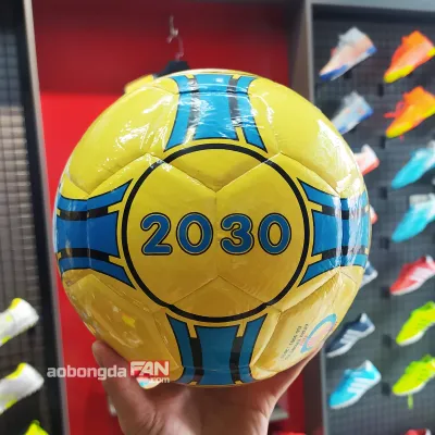 Quả Bóng Geru Star Futsal 2030 (Vàng-Đỏ) Loại Khâu Tay Bóng 2030
