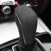 Q5 ABS รถเกียร์ Shift Knob Cover อุปกรณ์ตกแต่งภายในรถยนต์สำหรับ Audi A3 8P 8V 8l A4 A5 Mk2 A1 A6 Q7 Q3 TT S3 Q2Hotsale