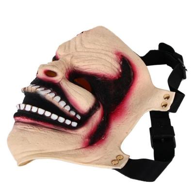 Halloween Spooky Headgear Latex Creepy Evil Head Cover For Role-Playing Halloween Props For Cosplay Masquerade Fiesta Role-Playing Dress-up Party elegantly