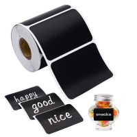 【DT】 hot  Adhesive DIY Sticker Blank Kraft Paper For Gift Cake Baking Sealing Packaging DIY Gift StickersBottle Sticker