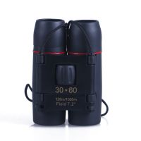 30 X 60 Zoom Portable Powerful Binoculars Long Range Telescope Jumelles Folding Low Light Night Vision Monocular For Hunting