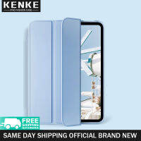 KENKE เคส ipad ซิลิโคนอ่อนนุ่มสำหรับ iPad Air 2 Case Rebound Slim Smart Case พร้อม Auto Sleep/wake [Viewing/Typing Stand Mode] [ยืดหยุ่น TPU กลับพร้อมฝาครอบยาง]