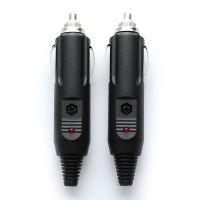 12V24V car cigarette lighter plug with light without wire socket converter