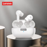 Lenovo LP1S TWSหูฟังบลูทูธเครื่องเสียงเบสHIFIไร้สายBluetooth Earubdsพร้อมไมโครโฟนตัวระบุแบตเตอรี่Trueไร้สายหูฟังสำหรับไอโฟนAndroid