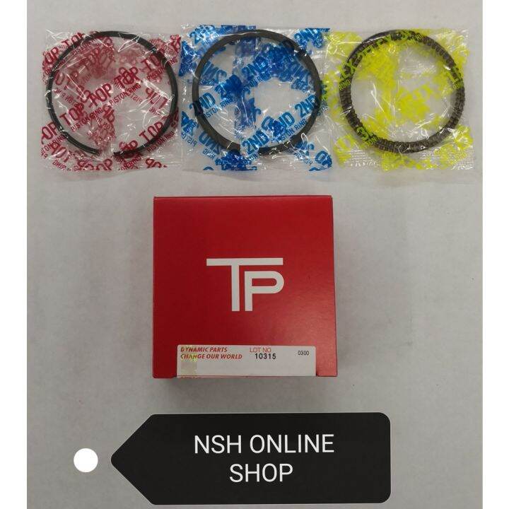 Piston Ring (TP JAPAN) for Proton Saga BLM FLX 1.6 Iriz Preve Suprima S