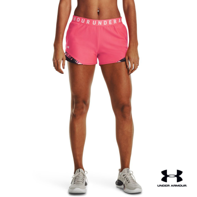 Under Armour UA Womens Play Up 3.0 Tri Color Shorts อันเดอร์ อาร์เมอร์ กางเกงออกกำลังกายสำหรับเทรนนิ่ง สำหรับผู้หญิง