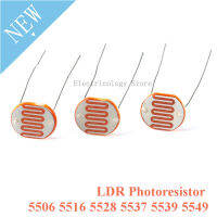 【2023】20pcs LDR Photoresistor 5506 5516 5528 5537 5539 5549 Light Dependent Resistor 5MM Photoresistance Resistance For Arduino