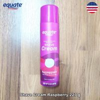 Equate® Shave Cream, Raspberry 227 g ครีมโกนขน สำหรับผู้หญิง