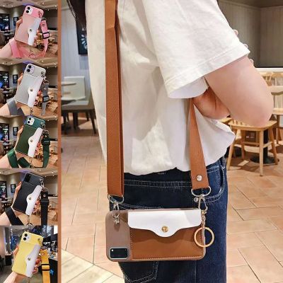 「Enjoy electronic」 for Xiaomi Redmi Note 10 Pro MAX 9 9S 8 8T 7 6 5 Plus 9C 9A 8A 7A 10S 5A 9T Case Wallet Strap Lanyard Cover