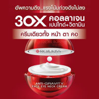 ROJUKISS FACE EYE NECK CREAM 30X เฟซ อาย เนค ครีมเดียวบำรุงได้ทั้งผิวหน้า รอบดวงตา และลำคอ