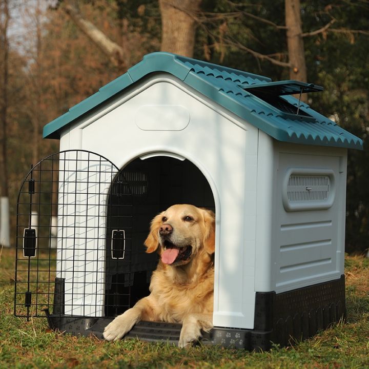 cod-kennel-dog-house-outdoor-winter-warm-rainproof-villa-cage