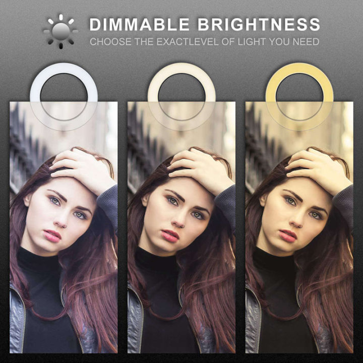 dimmable-ring-light-8-inch-20cm-selfie-photographic-lighting-studio-video-led-fill-light-for-youtube-makeup-live