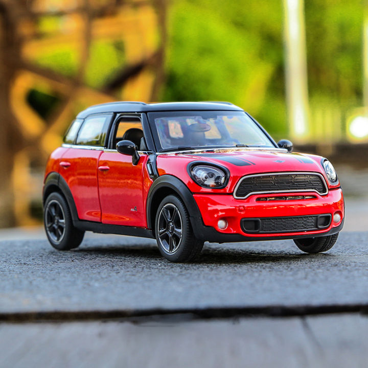 1-24รถของเล่น-mini-countryman-diecast-โลหะผสมโลหะรถสำหรับ-mini-coopers-รุ่นรถของเล่นยานพาหนะ-miniature-scale