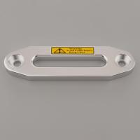 Funtasica Hawse 4500ปอนด์ Fairlead อะลูมินัมอัลลอยสำหรับเชือกสังเคราะห์5.98นิ้วกว้าน Grommet (เงิน)