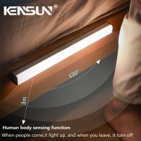 ❐ Magnetic Smart Human Body Induction Motion Sensor LED Night Light For Home Bed Kitchen Cabinet Wardrobe Wall Lamp