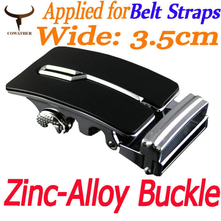 COWATHER Ratchet Zipper Autosliding Belt Buckle Replacement Suitable