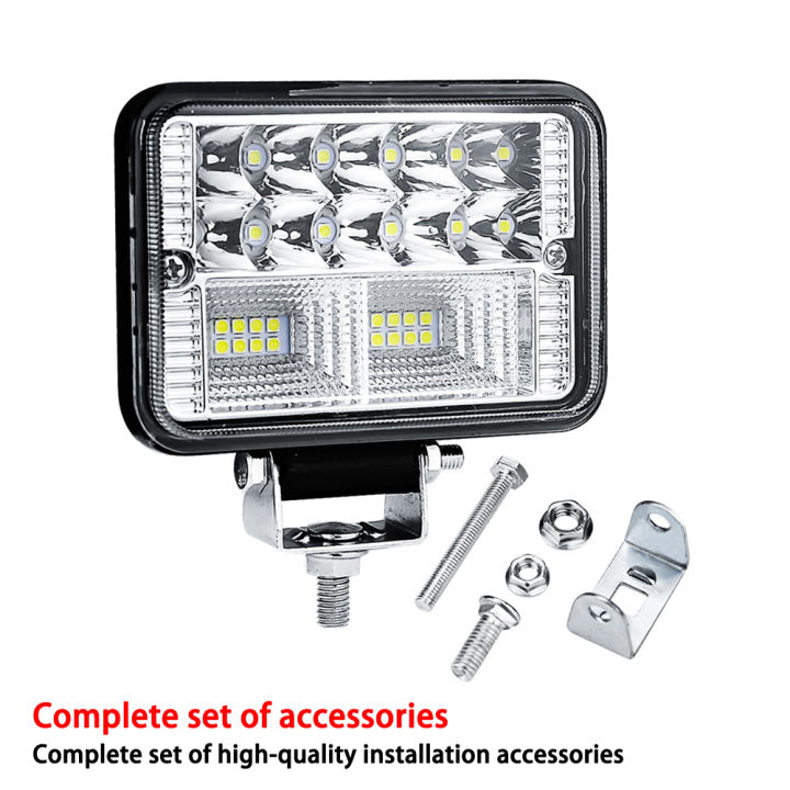 bmwa-78w-26led-ทำงานน้ำท่วมคานบาร์ซีดาน-suv-atv-ปิดถนนขับรถไฟตัดหมอก