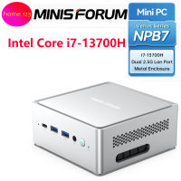 ฟอรั่มมินิ NPB7 Intel I7-13700H หน้าต่างพีซีขนาดเล็ก11 DDR5 5600MHz Nvme SSD Dual 2.5G Lan Desktop Gamer คอมพิวเตอร์ MINISFORUM I7 Core Intel-13700H หน้าต่างพีซีขนาดเล็ก11 DDR5 5600MHz Nvme SSD Dual 2.5G lan Desktop Gamer คอมพิวเตอร์ MINISFORUM NPB7 Intel