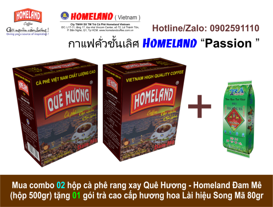 Mua combo 02 hộp cà phê rang xay homeland - ảnh sản phẩm 1