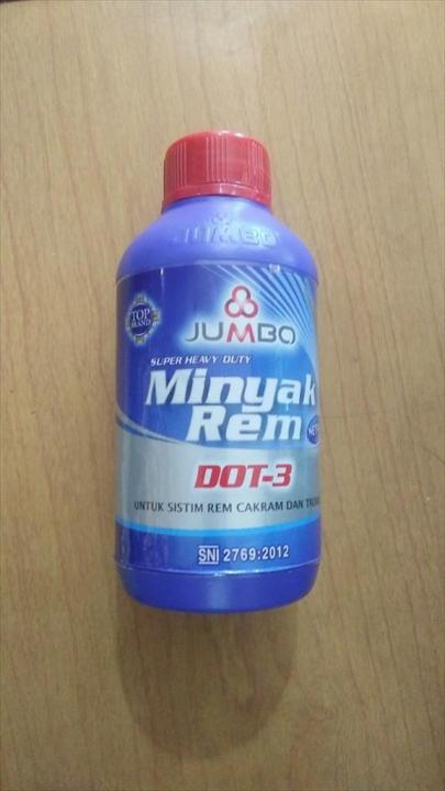 Minyak Cairan Rem Dot 3 Warna Merah Jumbo 300ml Lazada Indonesia 3635