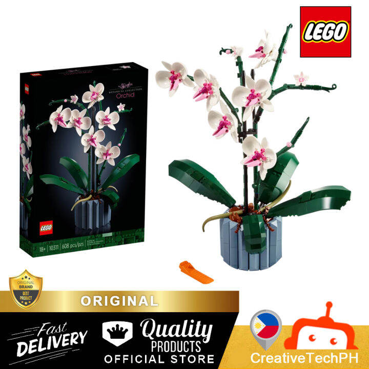 LEGO® Icons Orchid 10311 building kit | Lazada PH