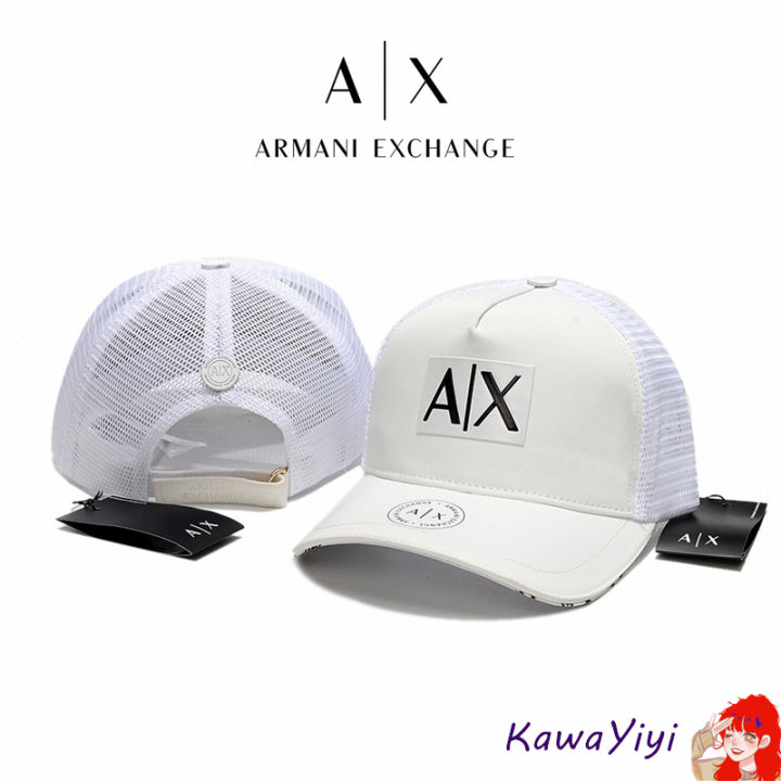 armani-ชุดหมวกเบสบอลผู้หญิงและผู้ชายระบายอากาศสบายการออกแบบเทนนิสกอล์ฟหมวกกีฬากลางแจ้งหมวกบังแดด