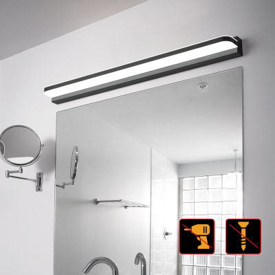 Waterproof LED Mirror 9W 12W Front Light AC220V Wall Mounted Bathroom Liviling Room Bedroom Makeup LED Wall Lamp ZJQ0004