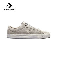 คอนเวิร์ส (Converse) รุ่น One Star Pro 2.0 รองเท้าสกีทบอร์ดแบบระหว่างสีซองใหญ่สไตล์คลาสสิก รุ่น Corduroy Vintage Skateboard Shoes A04972C